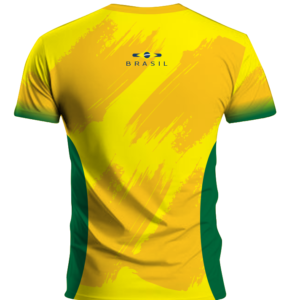 camisa seleção brasileira amarela